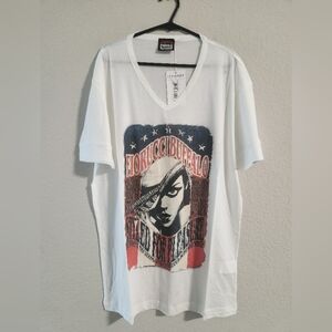 Fiorucci NWT Man Collection S/S “Fiorucci Buffalo” Print Tee